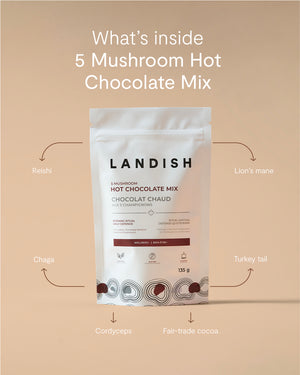 5 Mushroom Hot Chocolate Mix