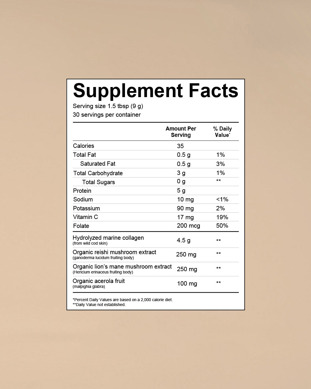 Marine Collagen Coffee Creamer