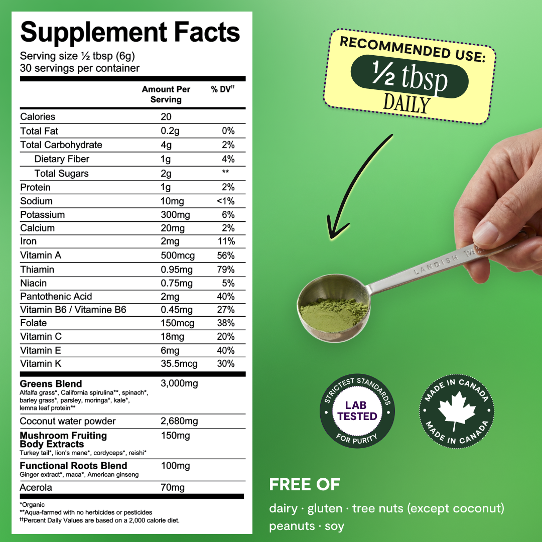 Adaptogenic Greens Blend