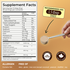 Marine Collagen Coffee Creamer