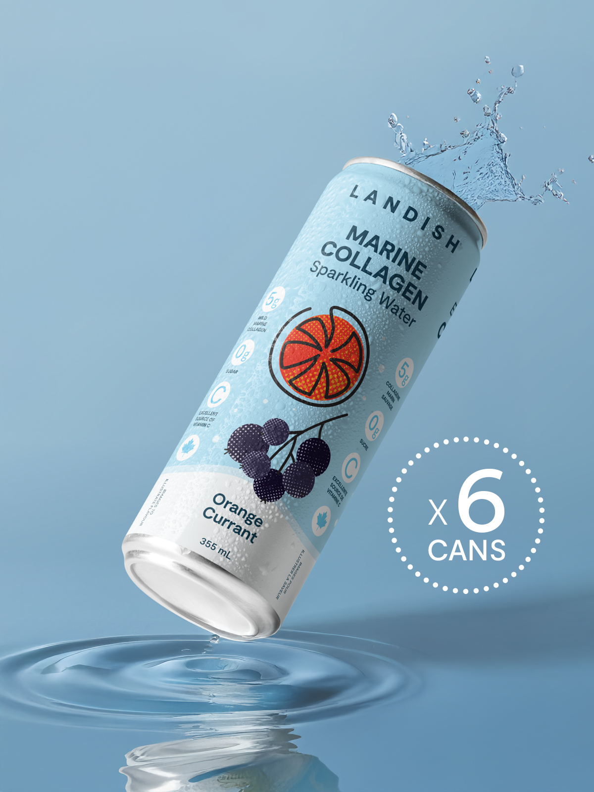 Marine Collagen Sparkling Water